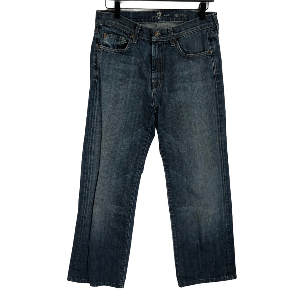 7 for all mankind jeans 30” waist blue denim